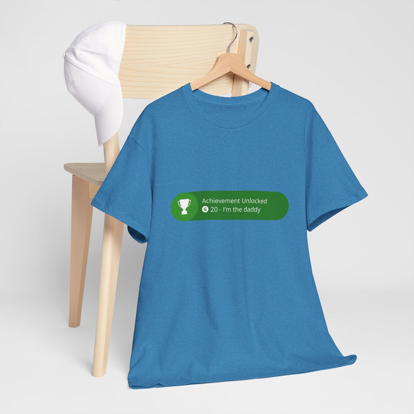 Achievement Unlocked - I'm The Daddy Cotton Tee