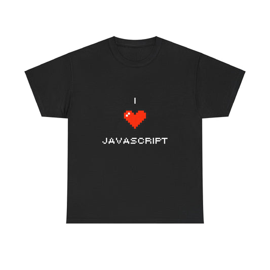 I Heart JavaScript Cotton Tee