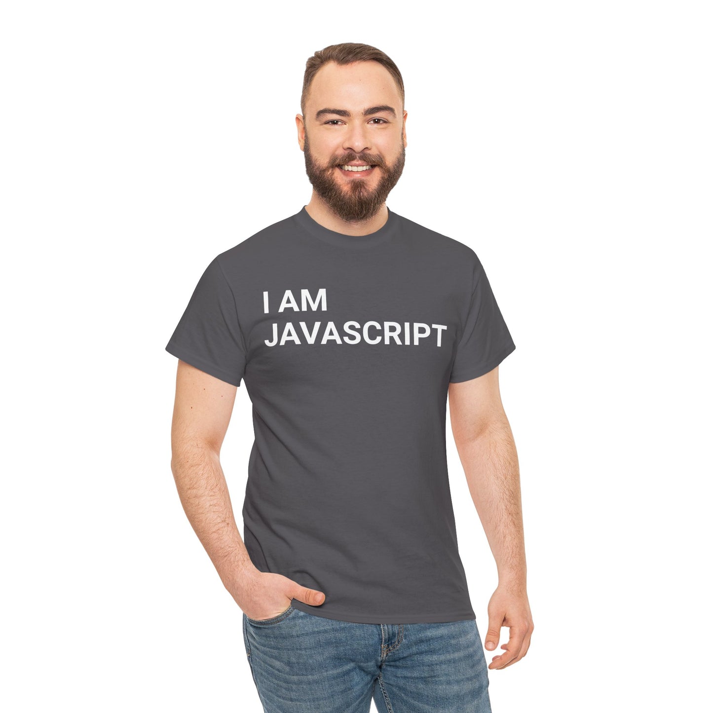 I am JavaScript Cotton Tee
