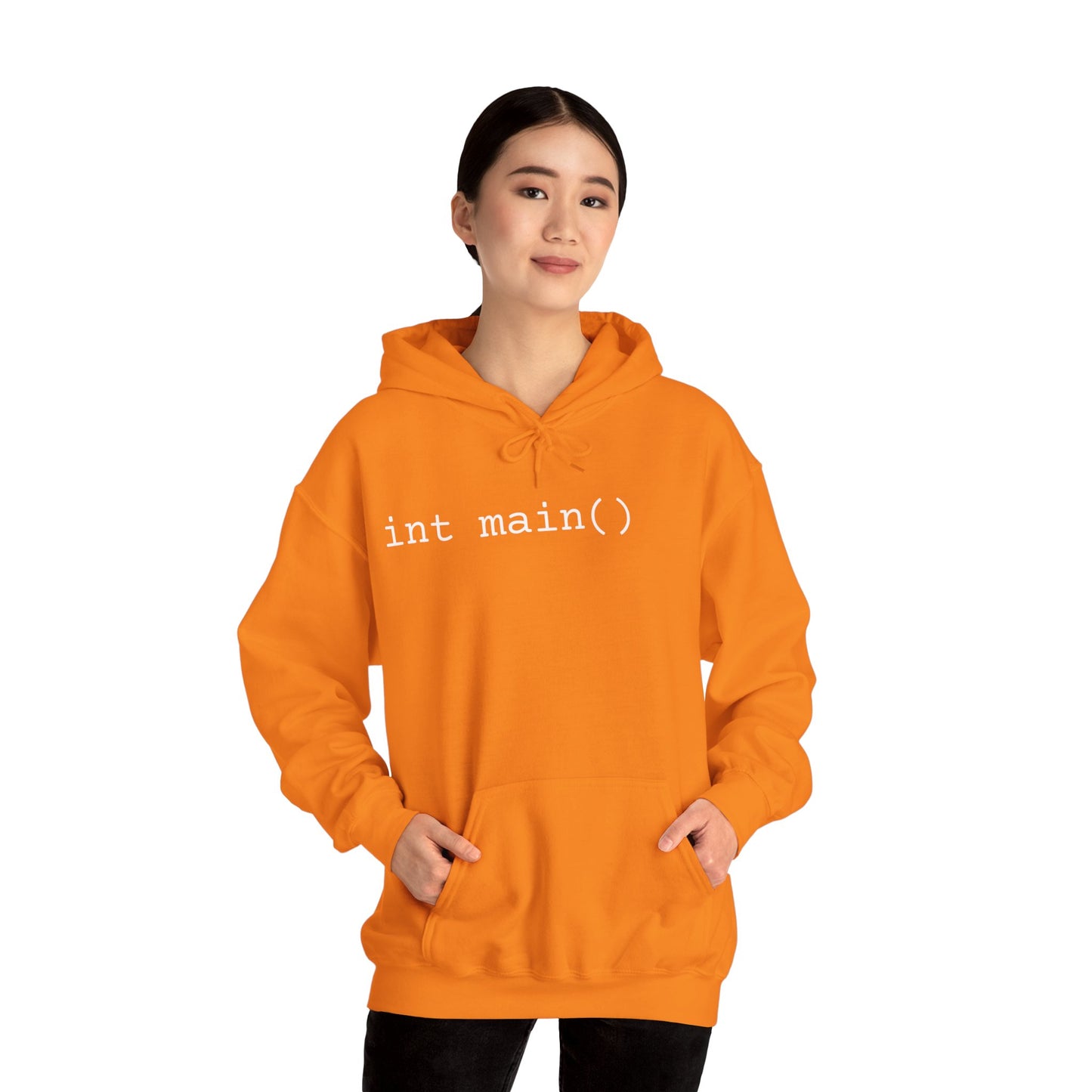 "int main()" Unisex Hoodie