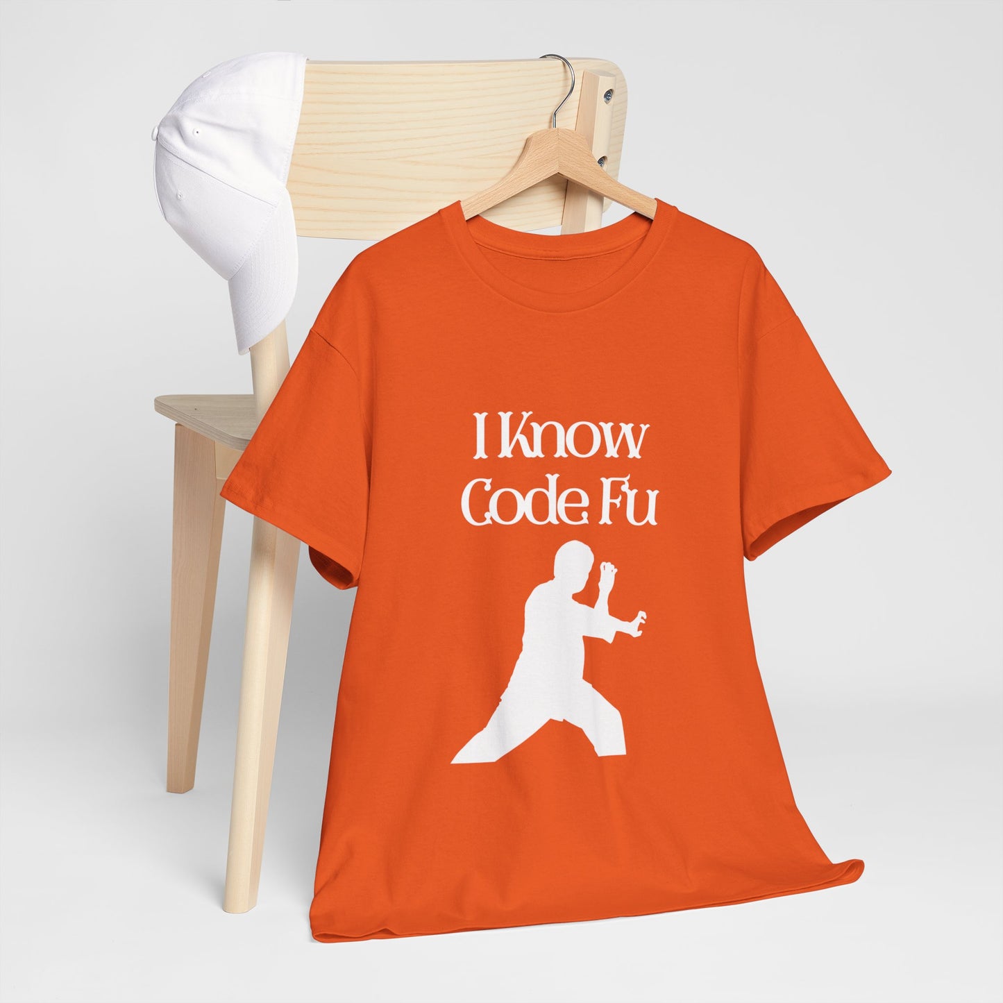 I Know Code Fu Cotton Tee