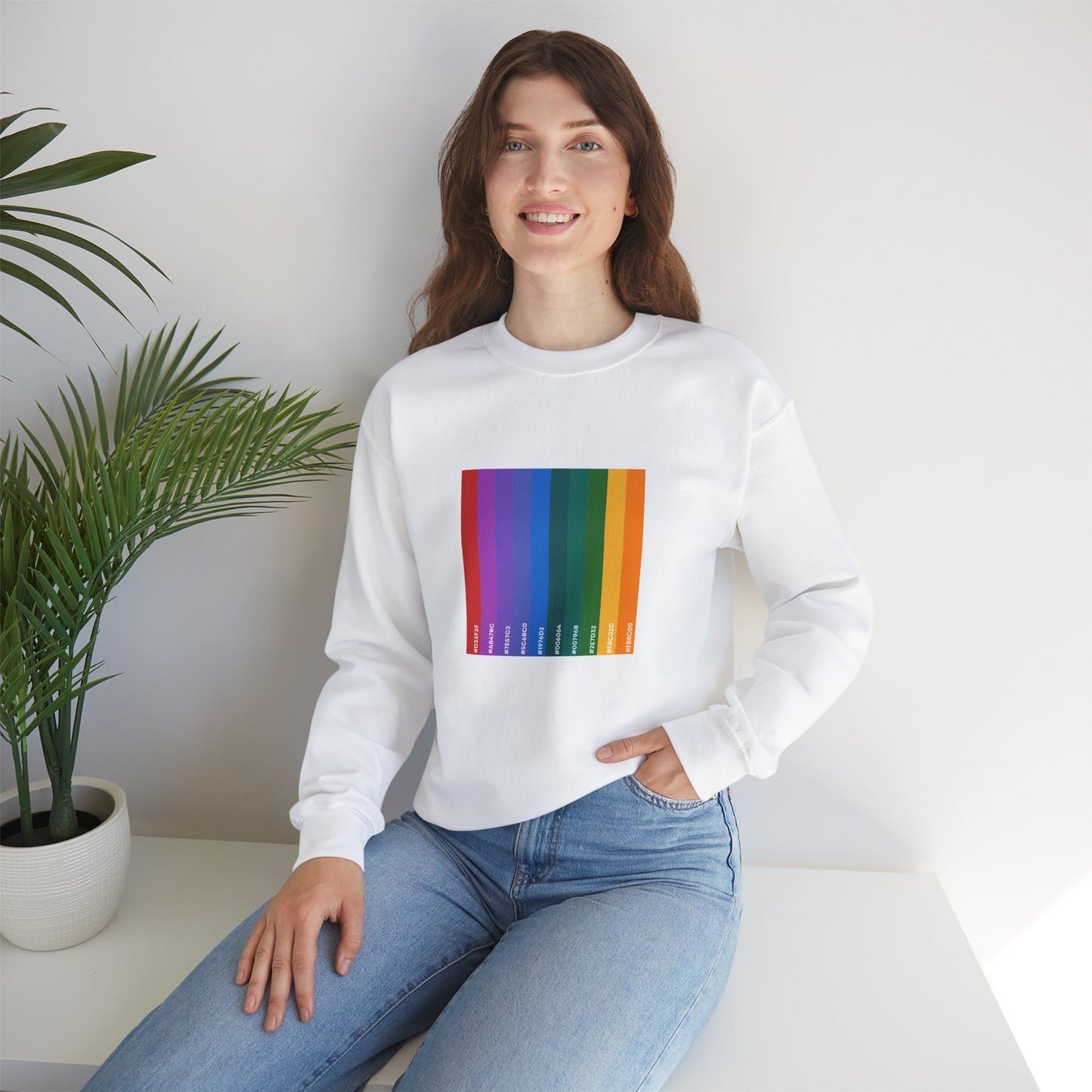 Hex Rainbow Sweatshirt