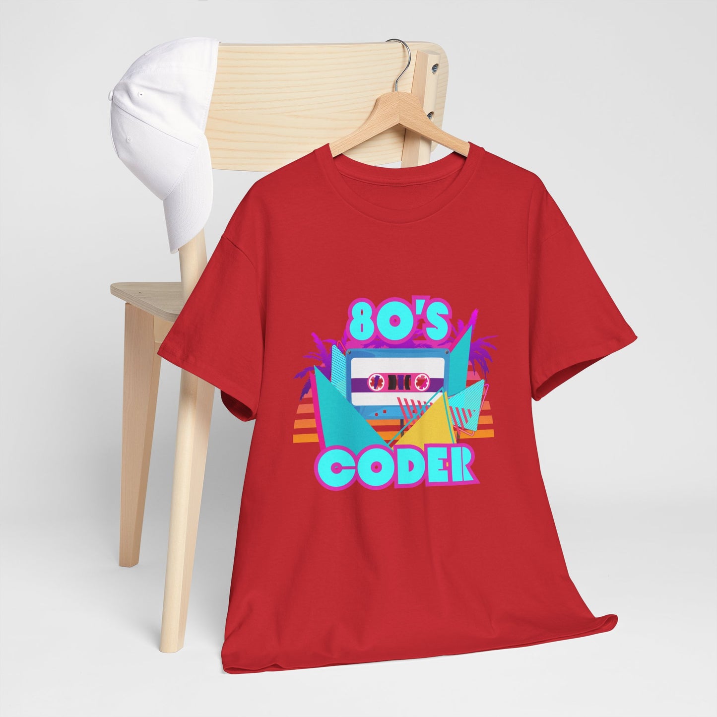 80s Coder Cotton Tee
