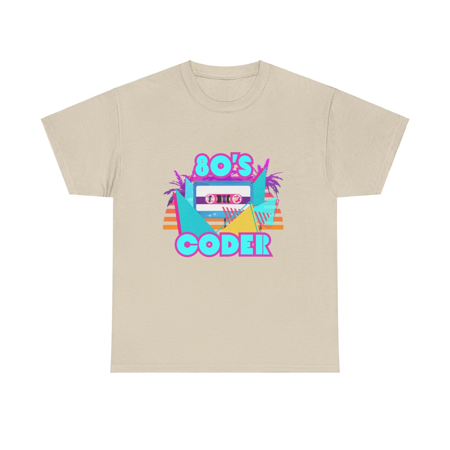 80s Coder Cotton Tee