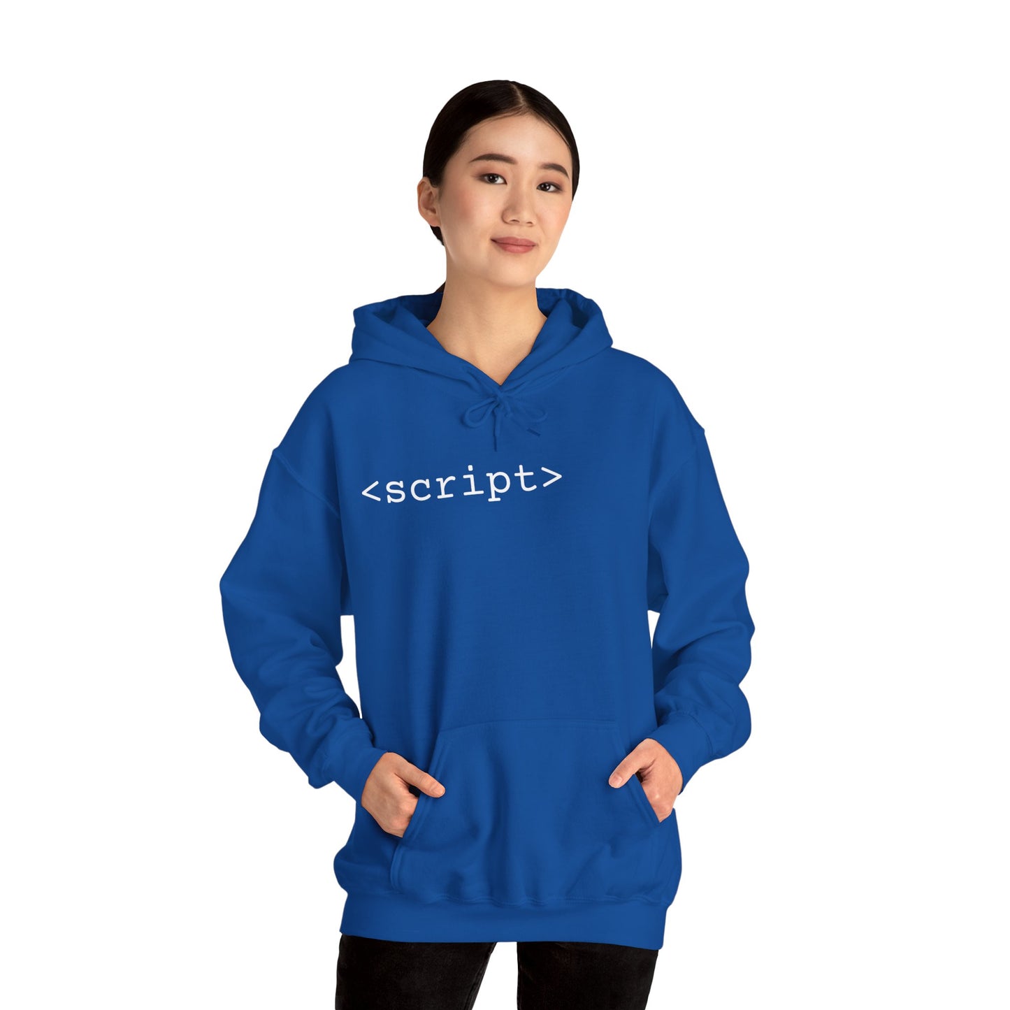 Script Tag Unisex Hoodie