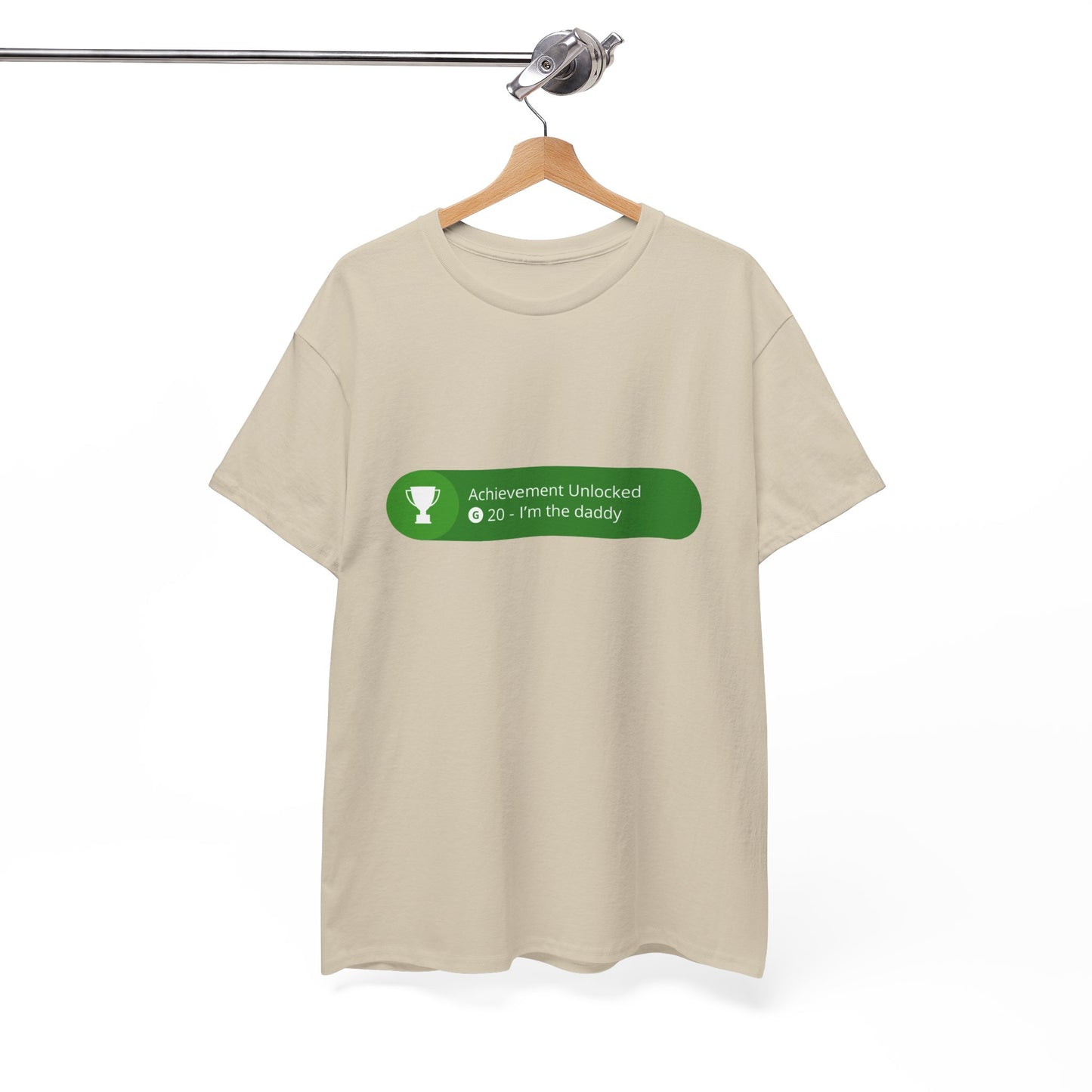 Achievement Unlocked - I'm The Daddy Cotton Tee