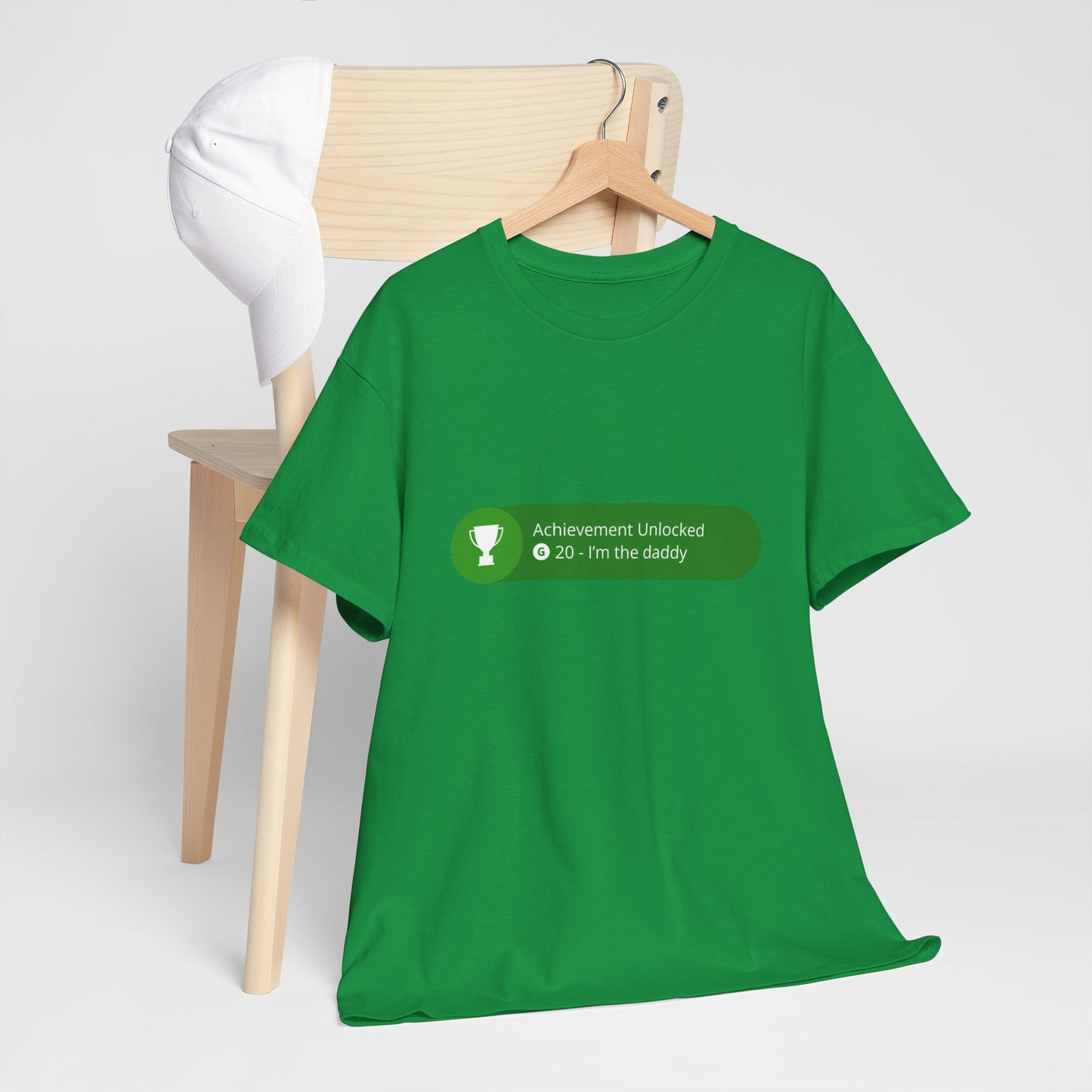 Achievement Unlocked - I'm The Daddy Cotton Tee