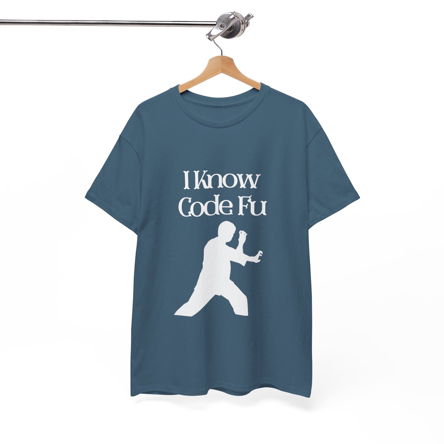 I Know Code Fu Cotton Tee