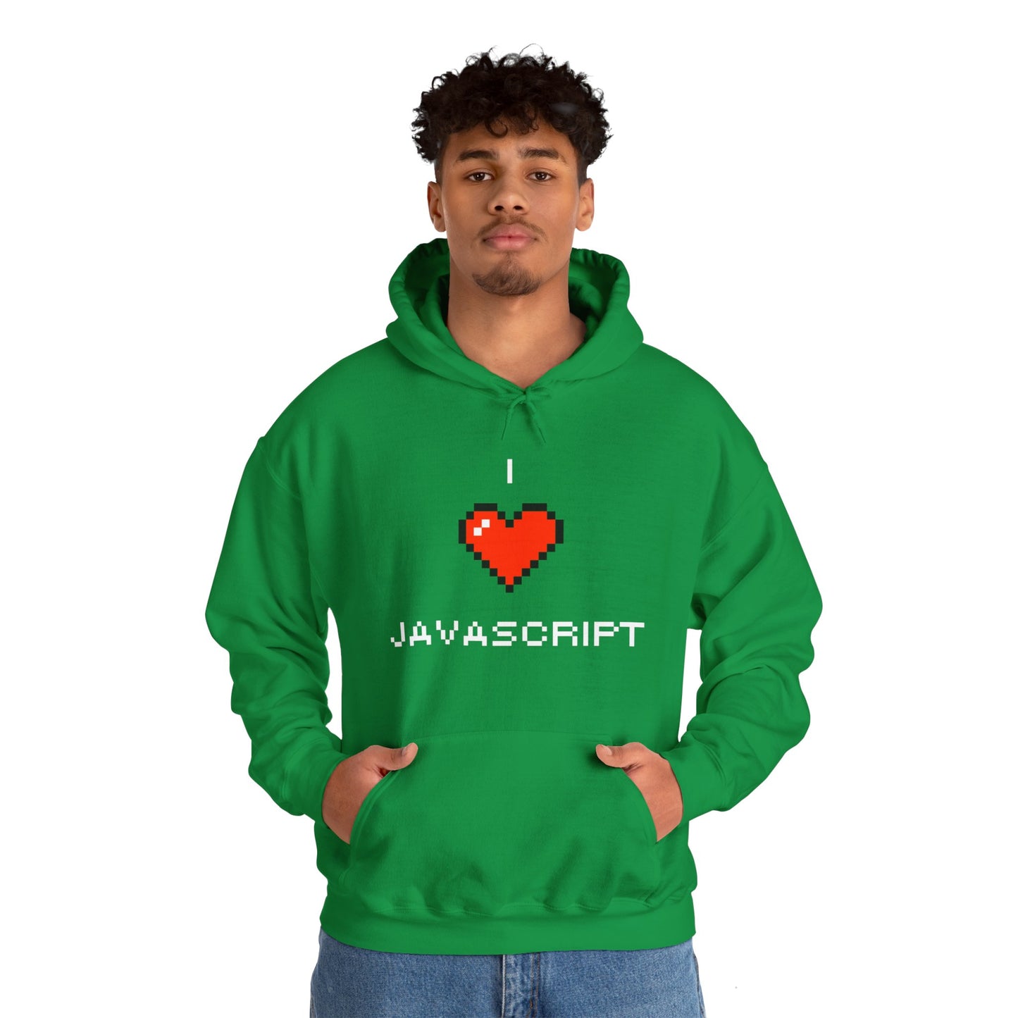 I Heart JavaScript Unisex Hoodie