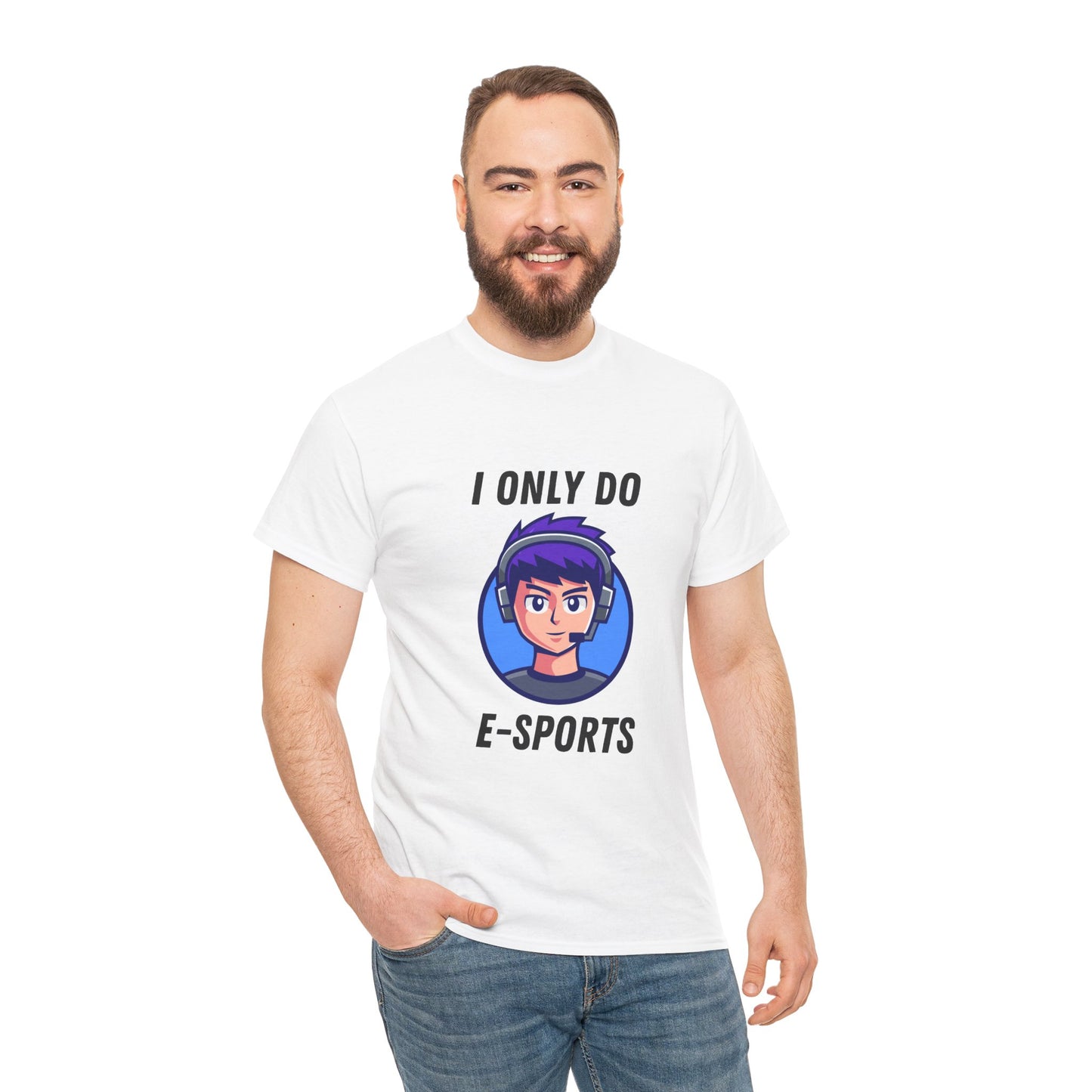 I Only Do E-Sports Cotton Tee