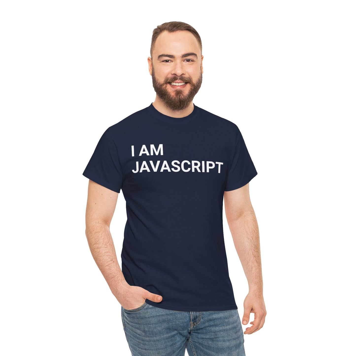 I am JavaScript Cotton Tee