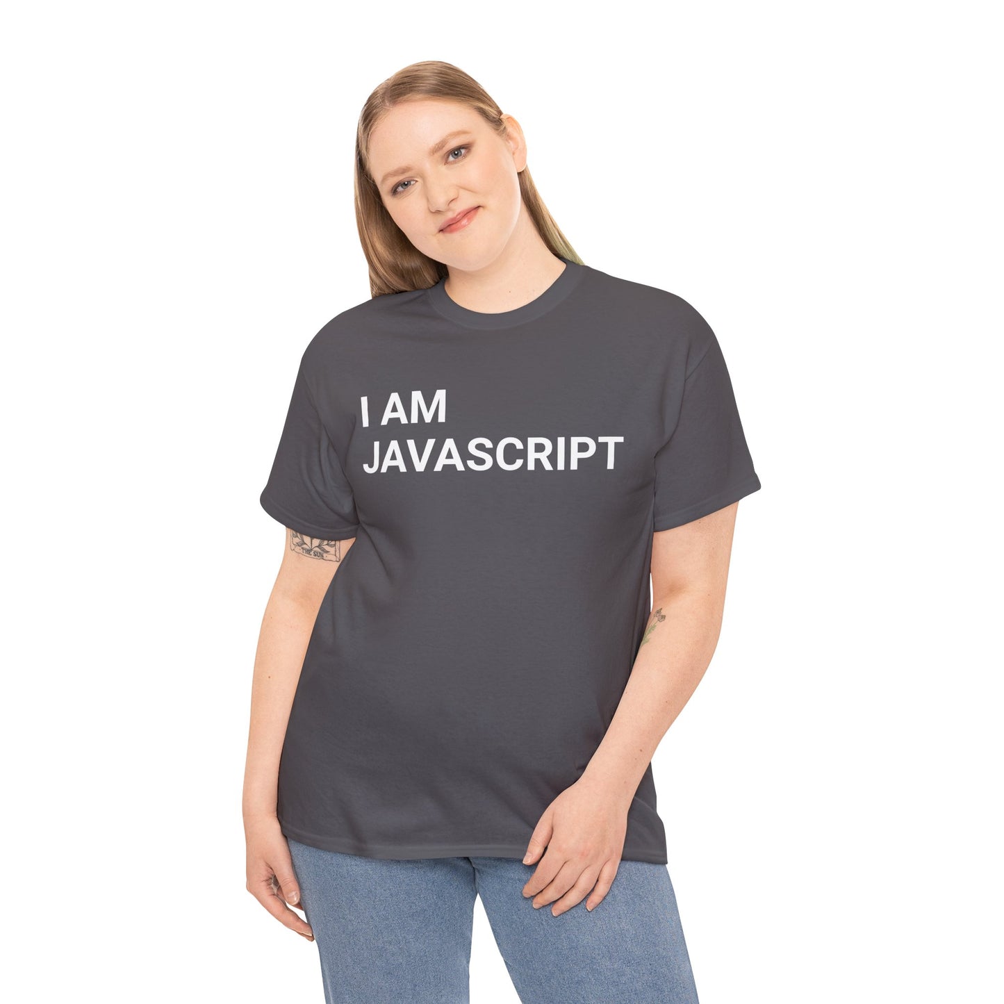 I am JavaScript Cotton Tee