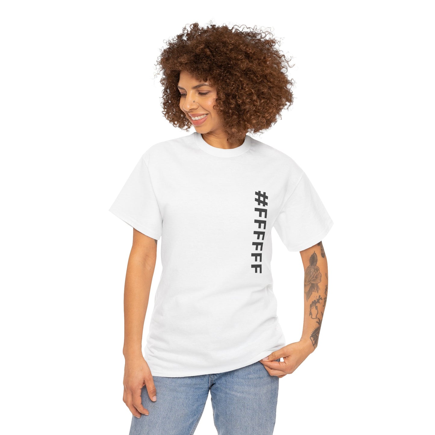 Hex Code Vertical Cotton Tee