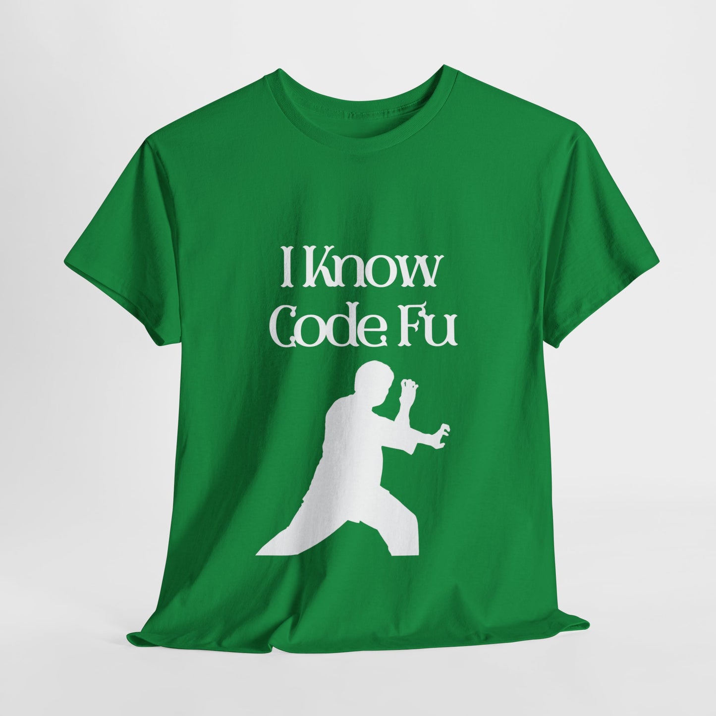 I Know Code Fu Cotton Tee