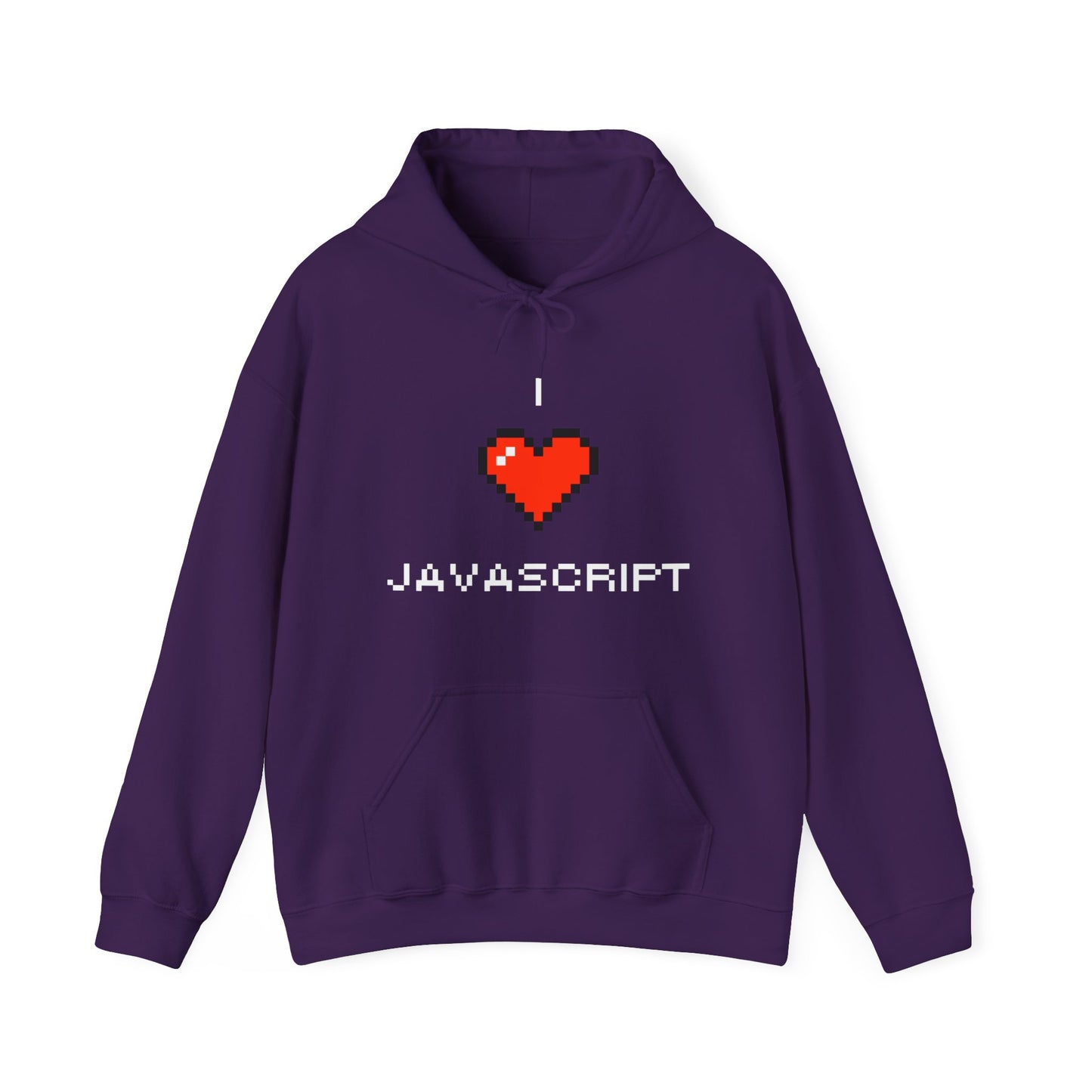 I Heart JavaScript Unisex Hoodie