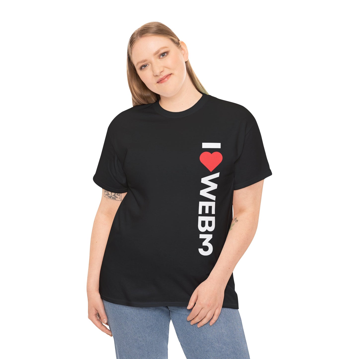 I <3 WEB3 Cotton Tee