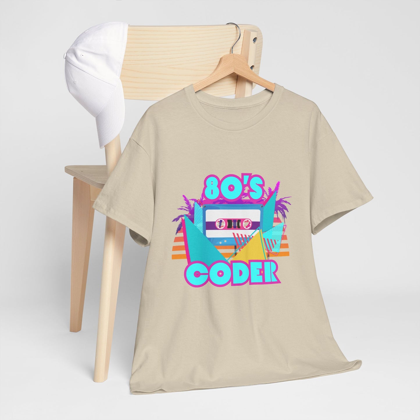 80s Coder Cotton Tee