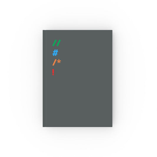 Comments Grey A5 Notebook
