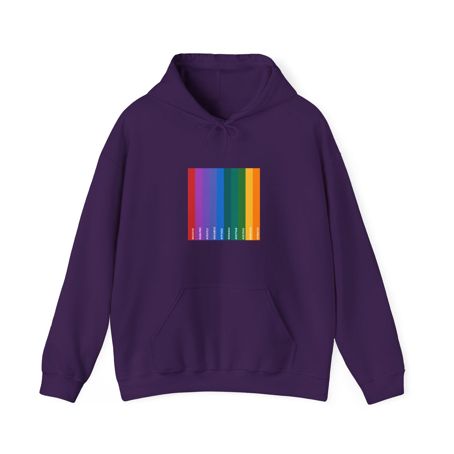 Hex Rainbow Unisex Hoodie