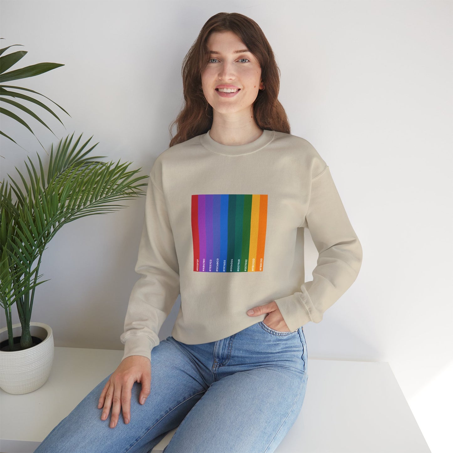 Hex Rainbow Sweatshirt