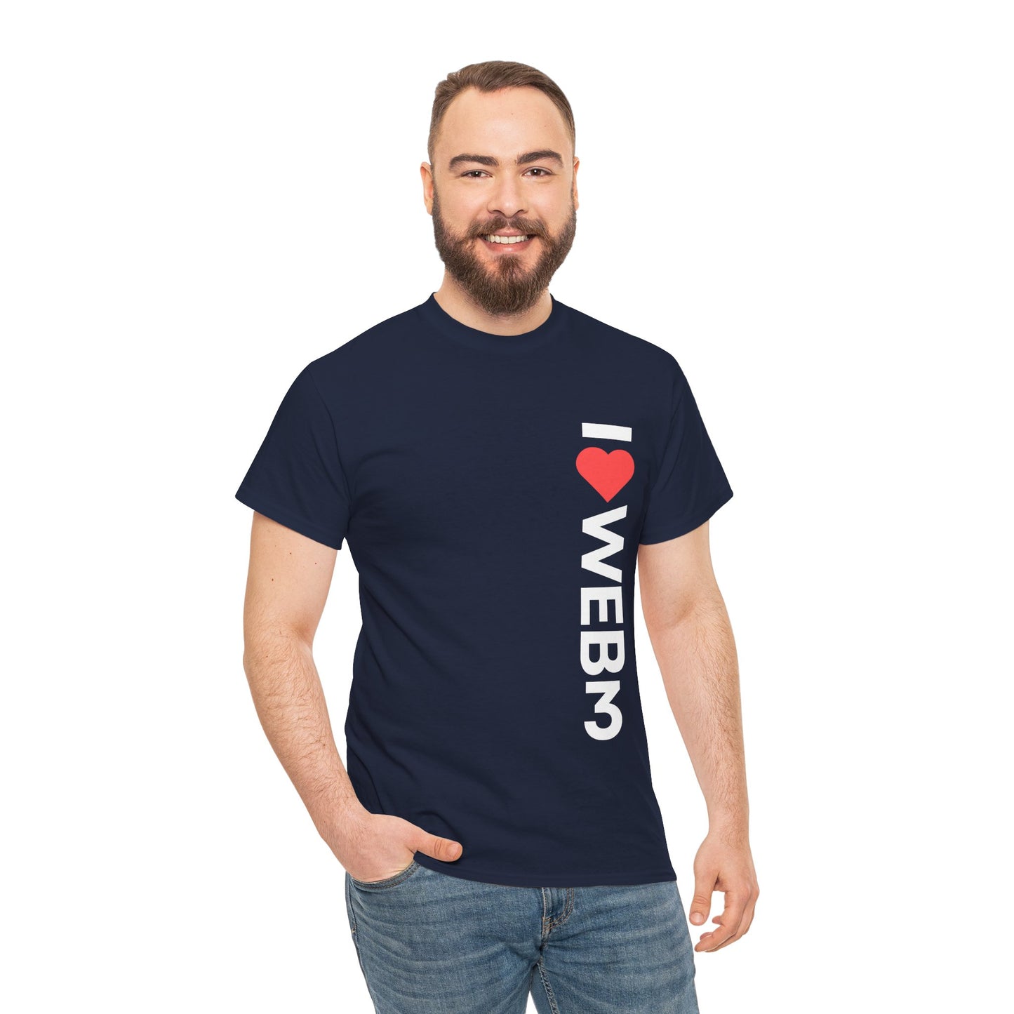 I <3 WEB3 Cotton Tee
