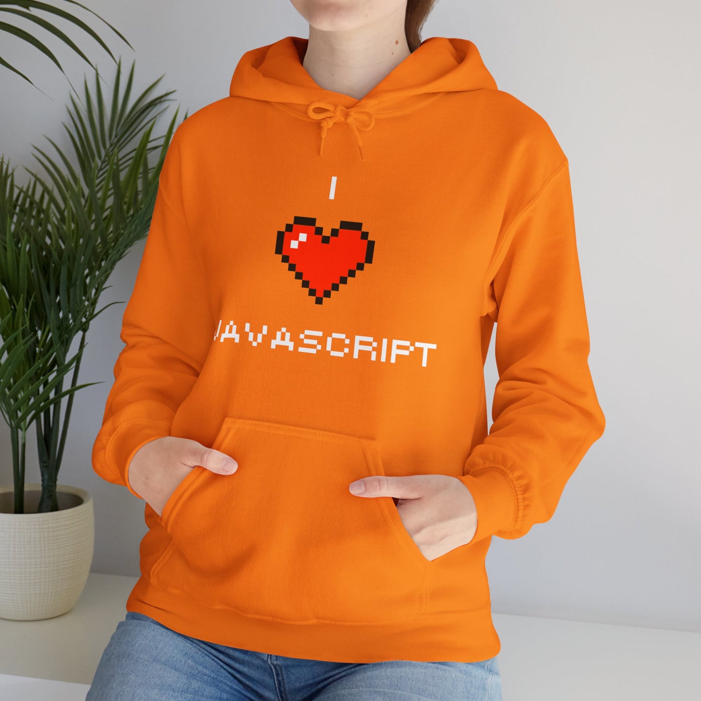 I Heart JavaScript Unisex Hoodie