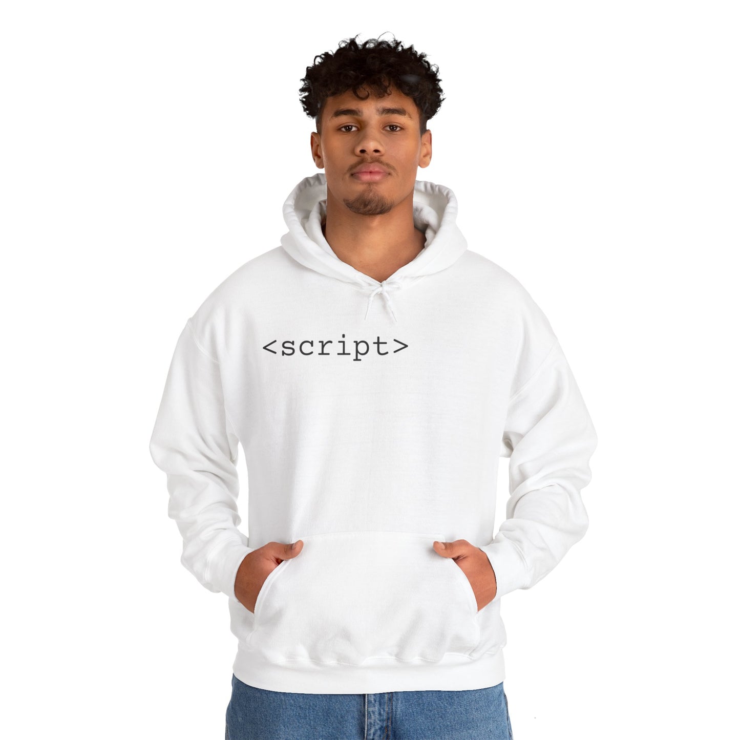Script Tag Unisex Hoodie
