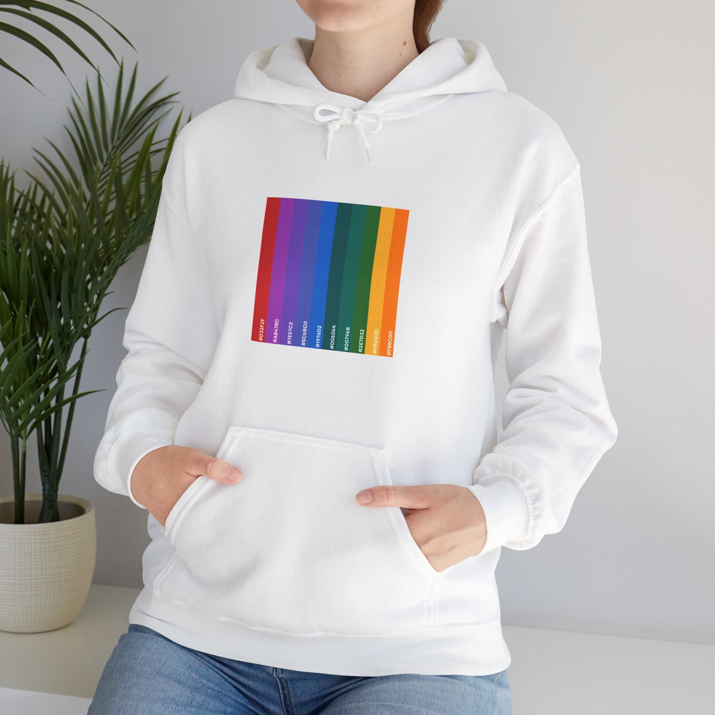 Hex Rainbow Unisex Hoodie