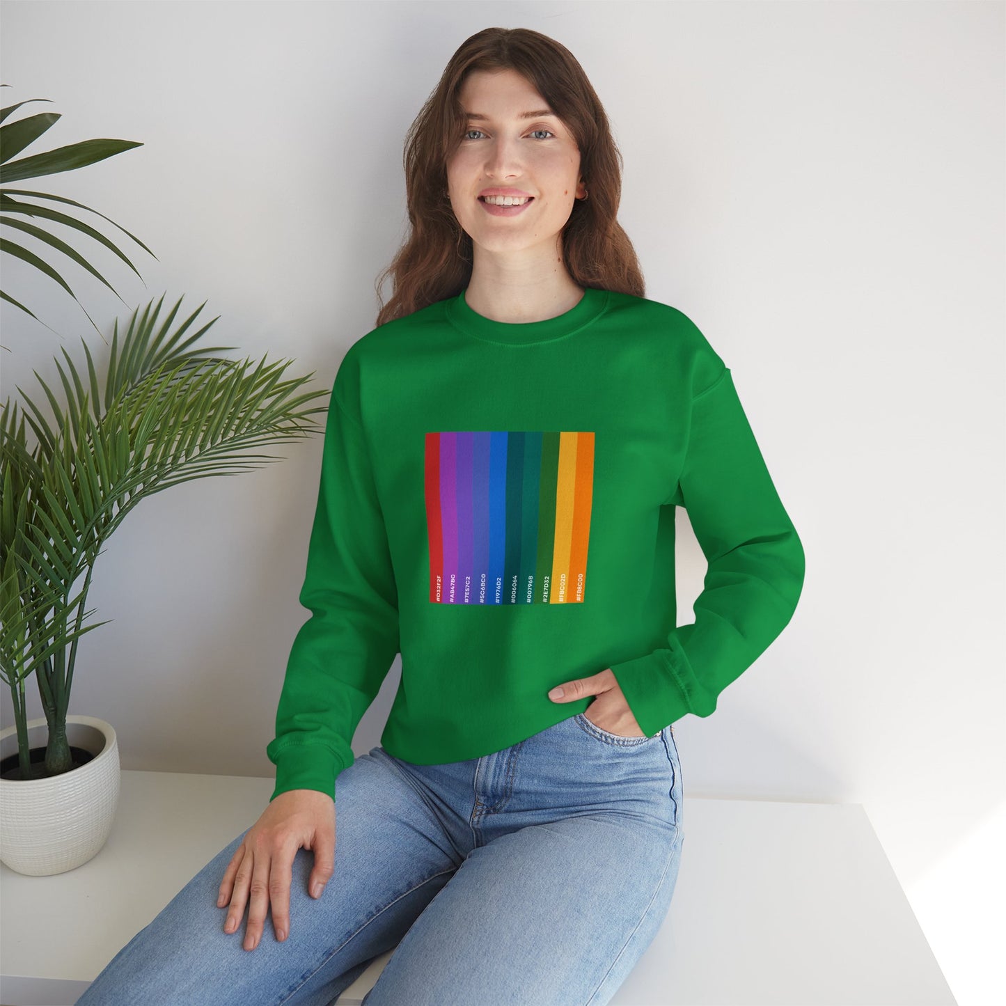 Hex Rainbow Sweatshirt