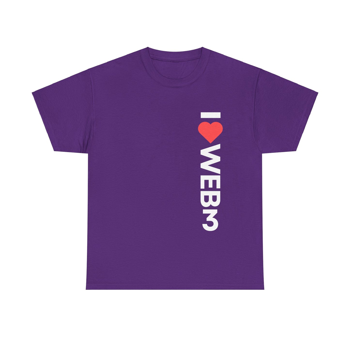I <3 WEB3 Cotton Tee