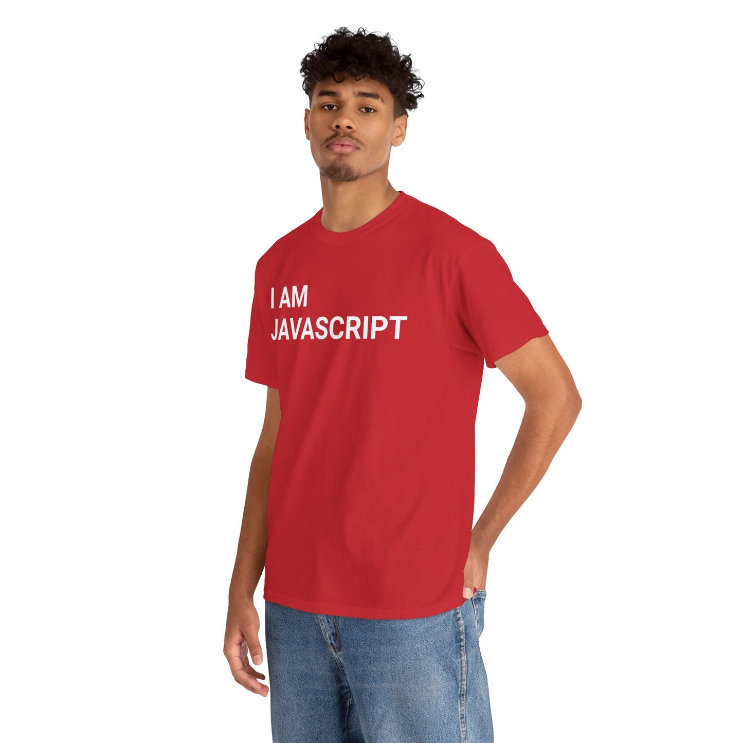 I am JavaScript Cotton Tee