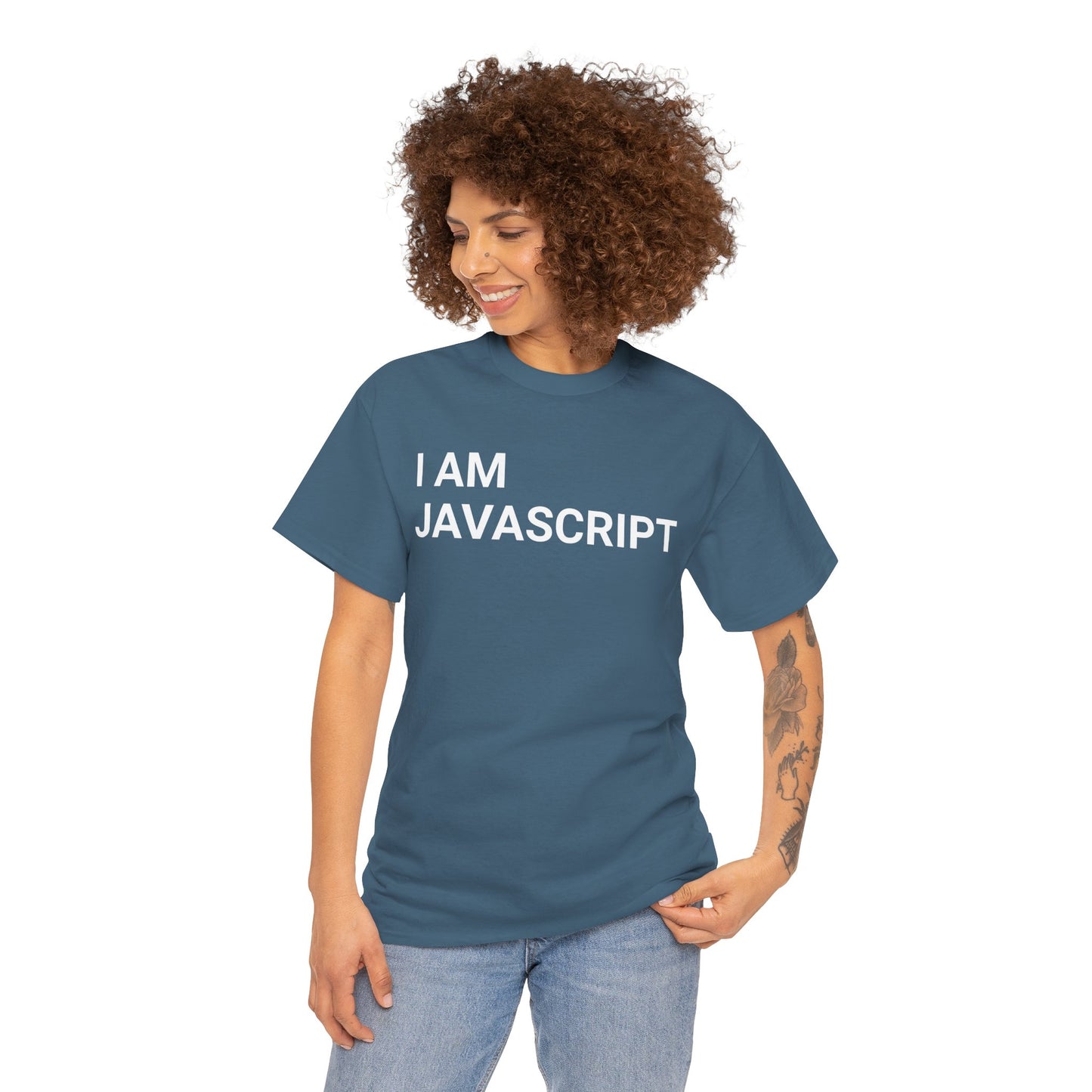 I am JavaScript Cotton Tee
