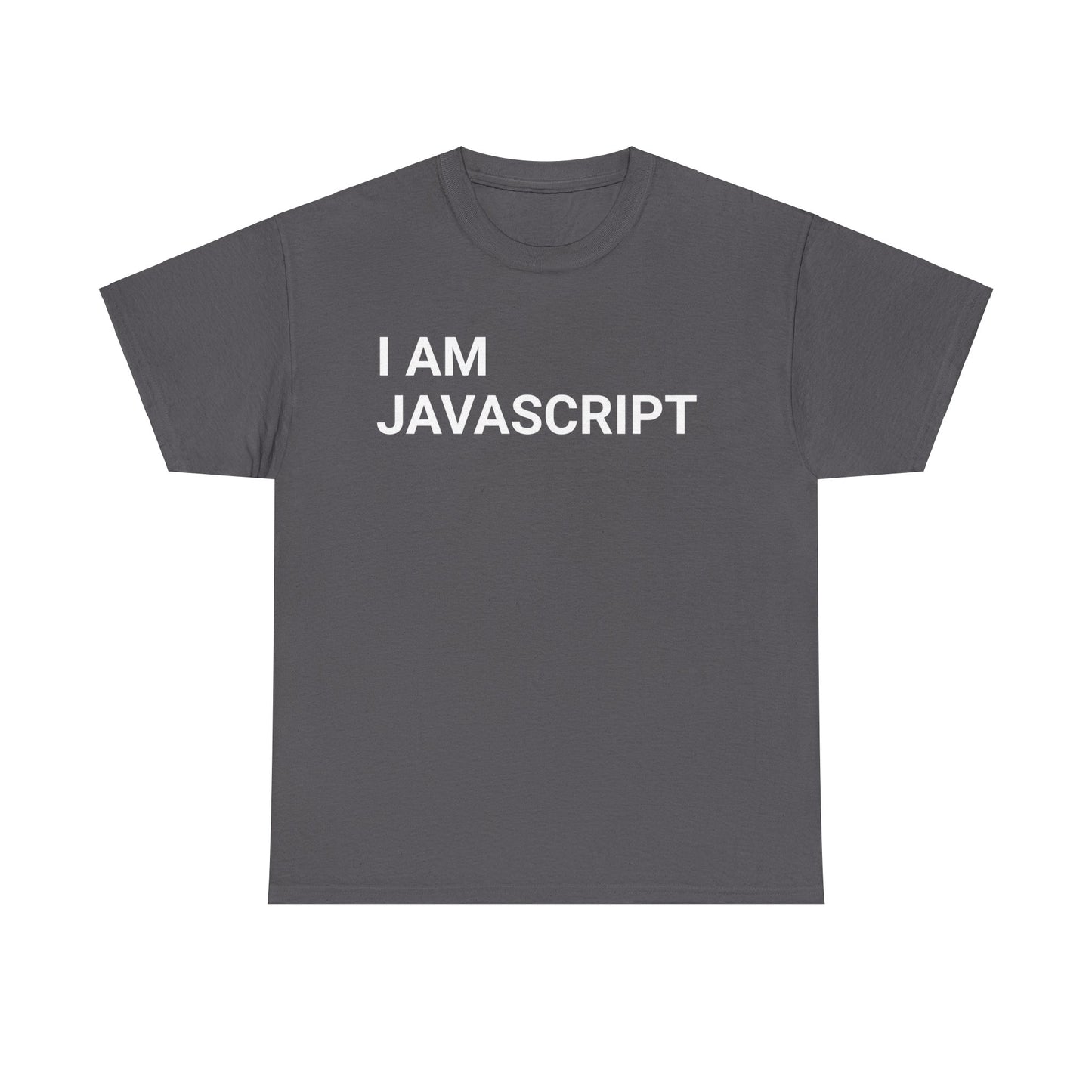 I am JavaScript Cotton Tee