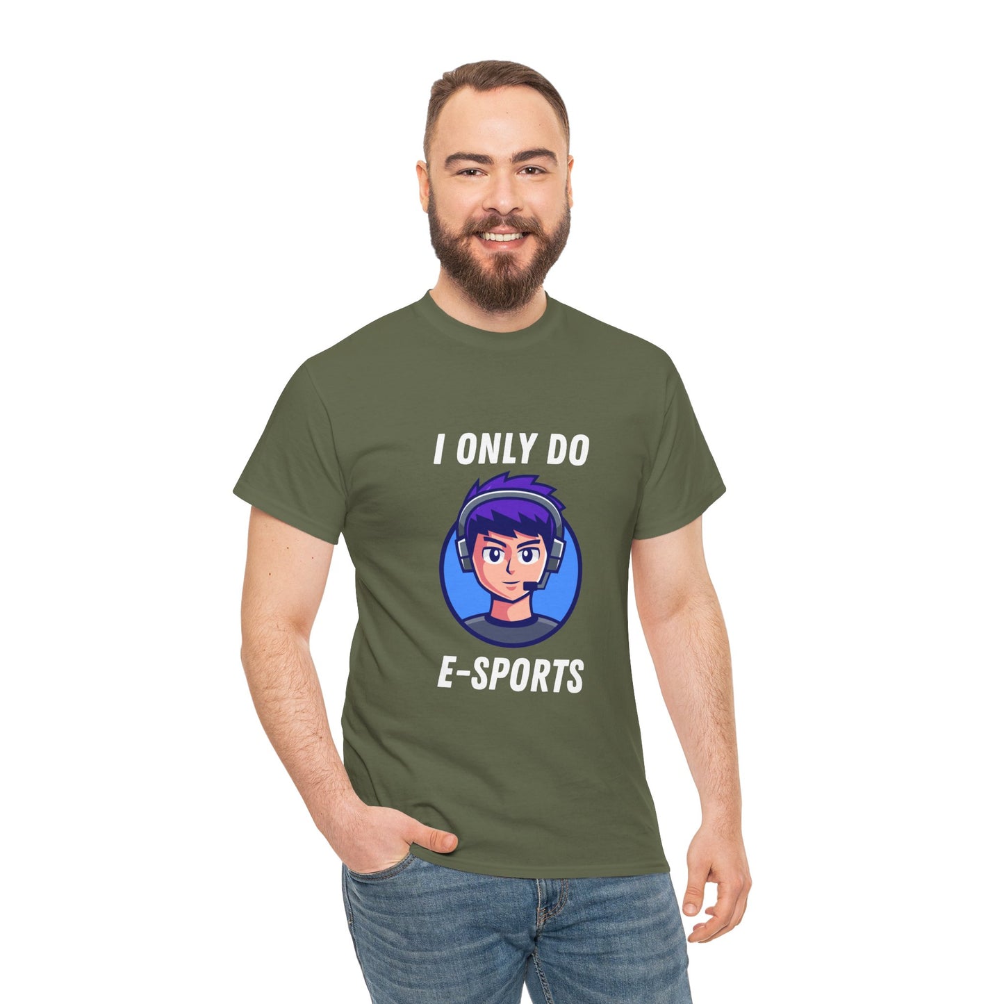 I Only Do E-Sports Cotton Tee