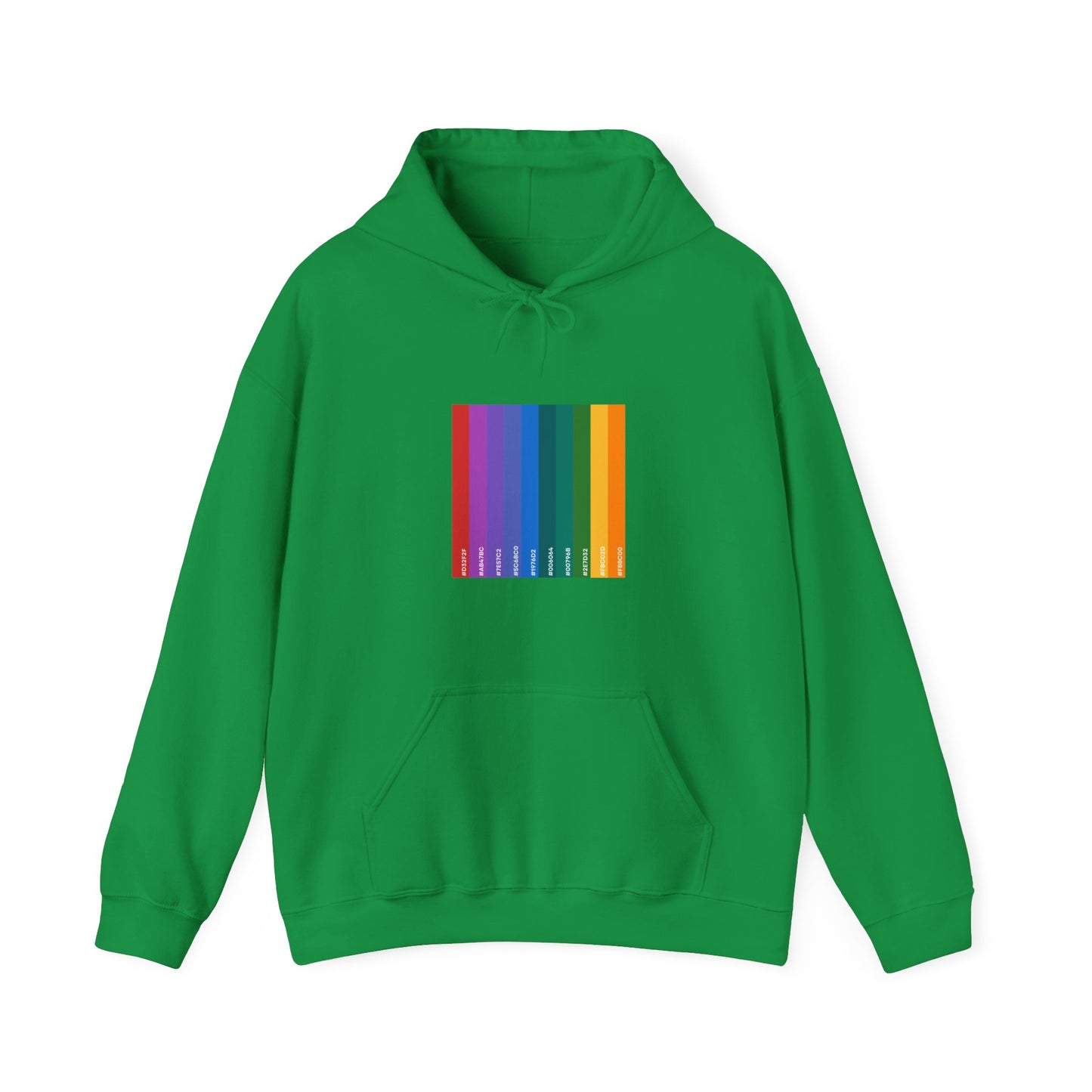 Hex Rainbow Unisex Hoodie
