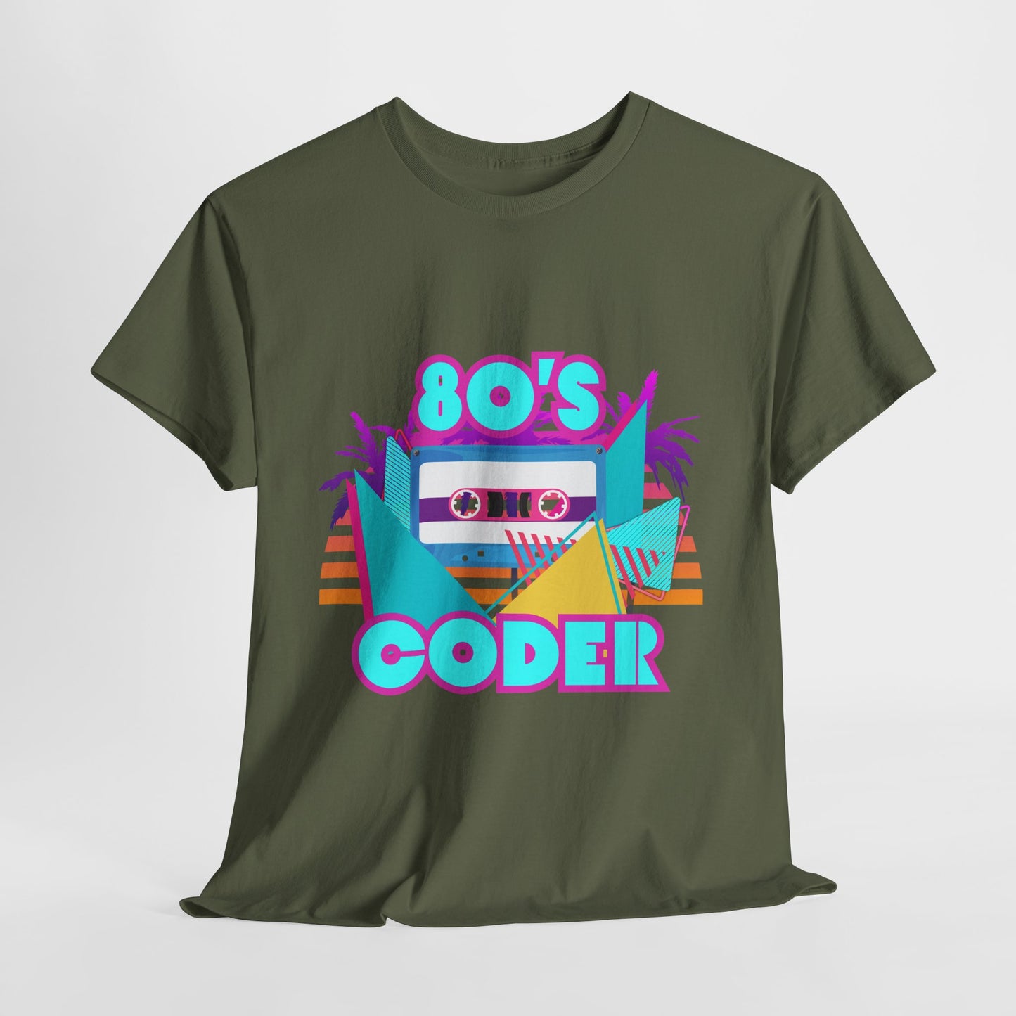 80s Coder Cotton Tee