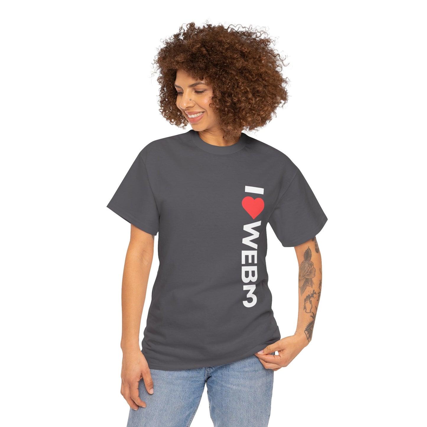 I <3 WEB3 Cotton Tee
