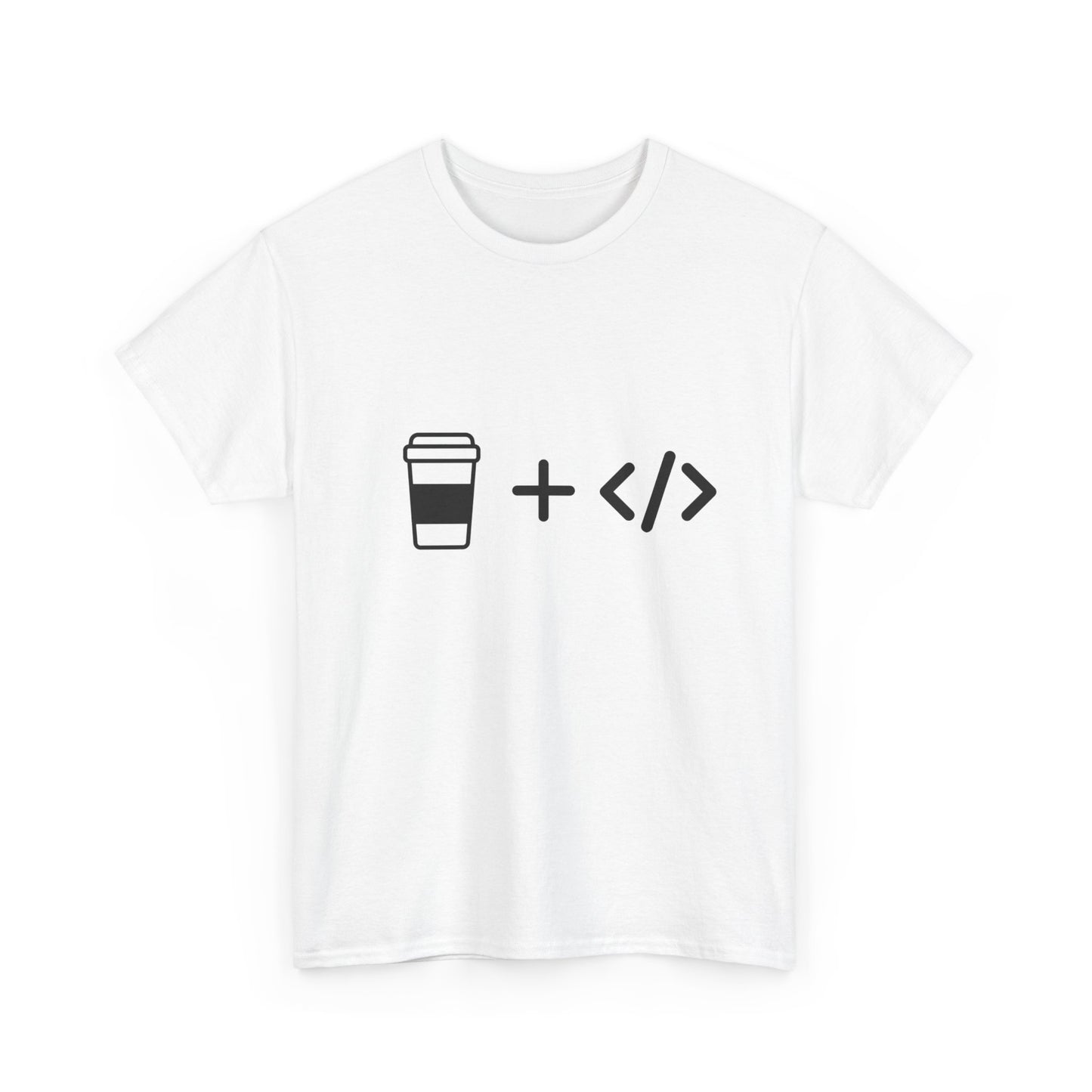 Coffee and Code Cotton Tee