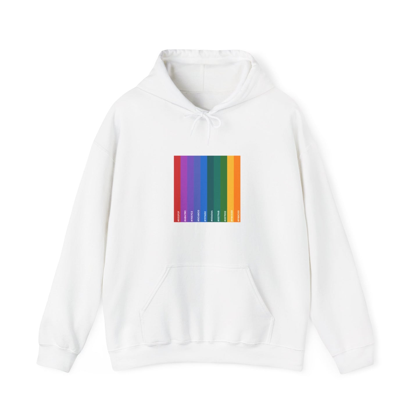 Hex Rainbow Unisex Hoodie