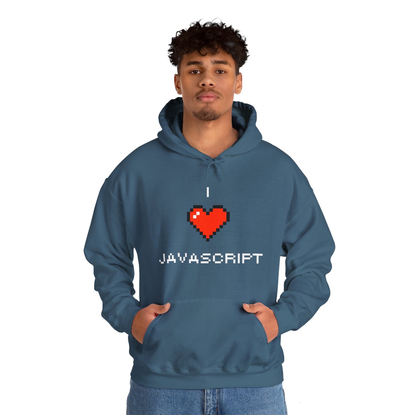 I Heart JavaScript Unisex Hoodie