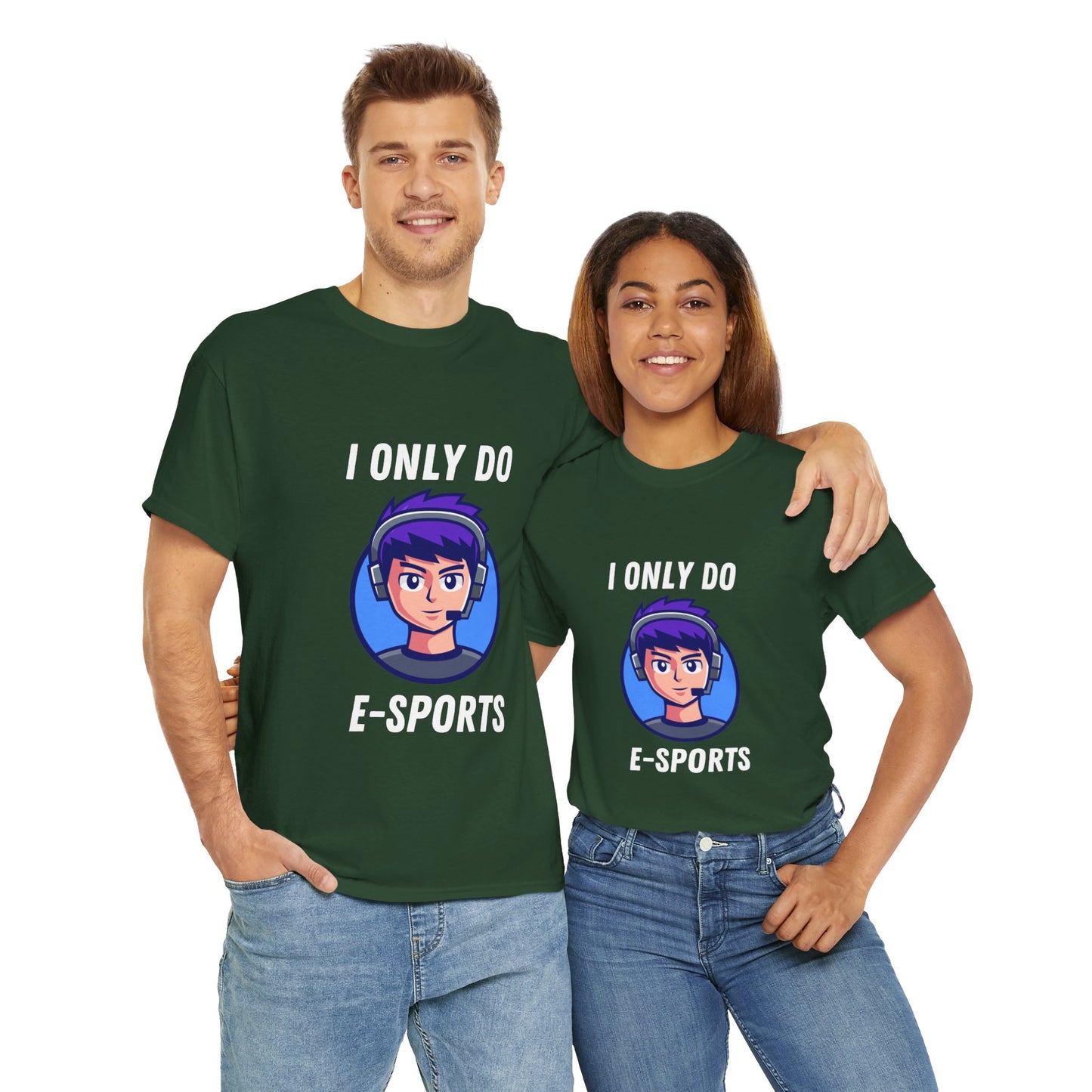 I Only Do E-Sports Cotton Tee