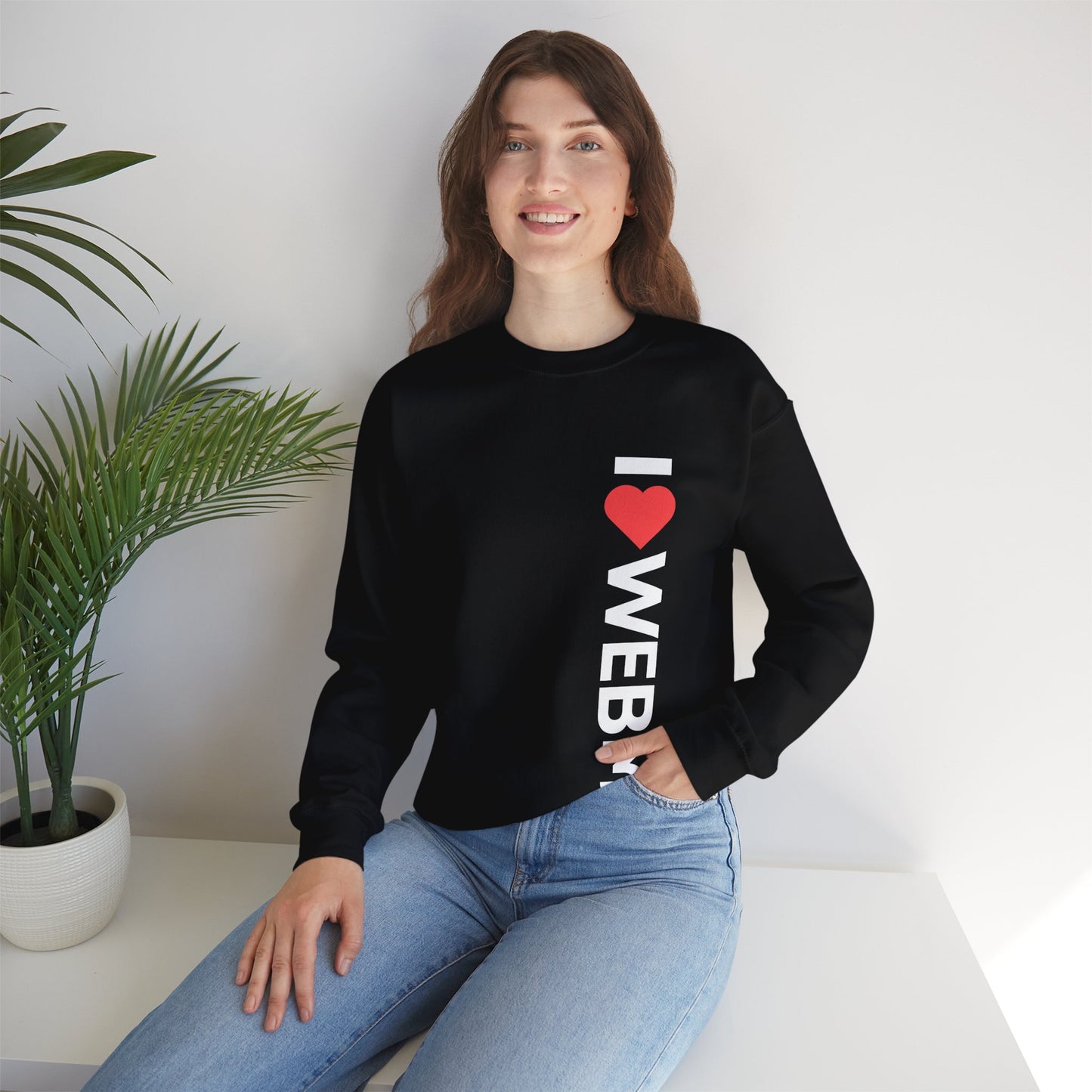 I <3 WEB3 Sweatshirt - Coder Cave