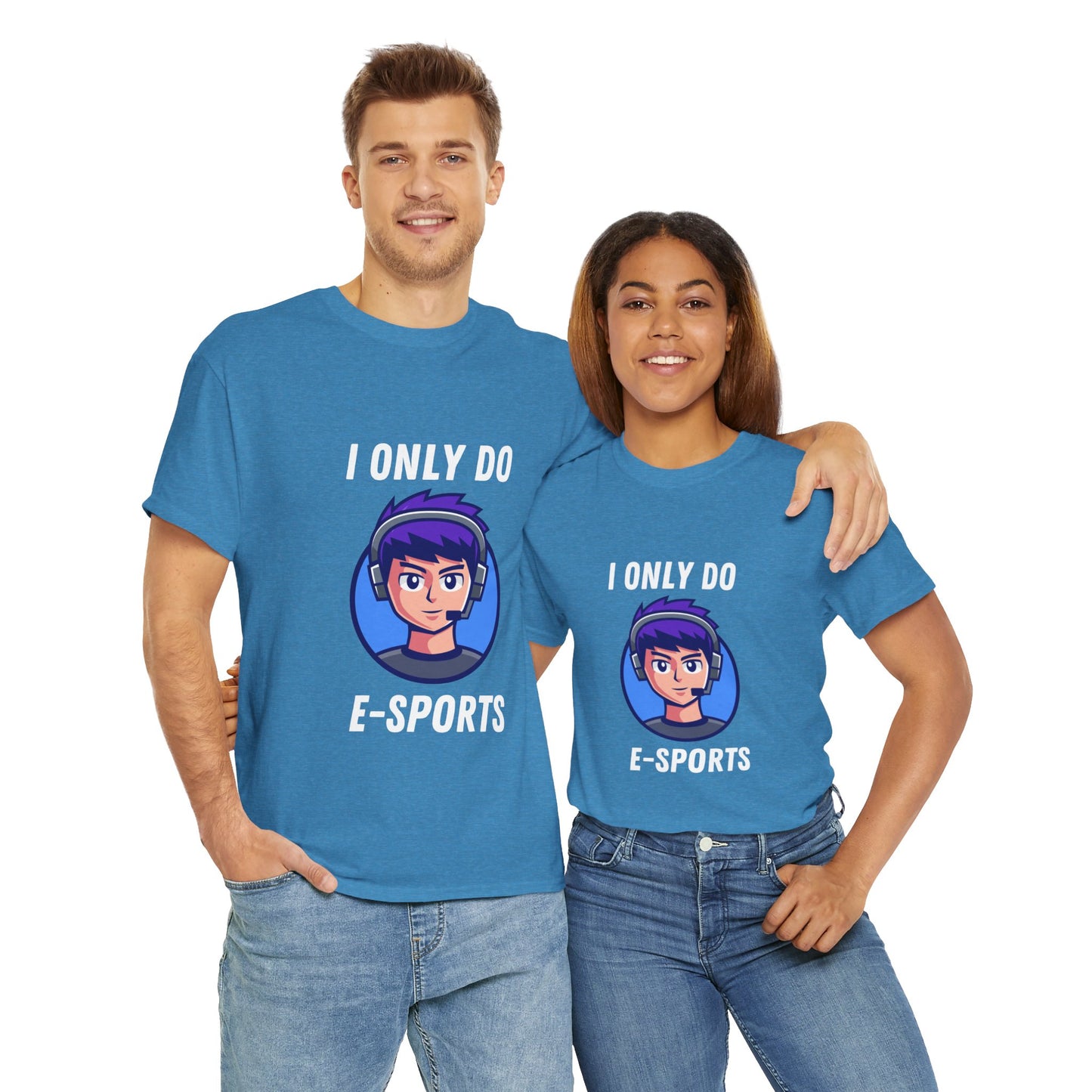 I Only Do E-Sports Cotton Tee