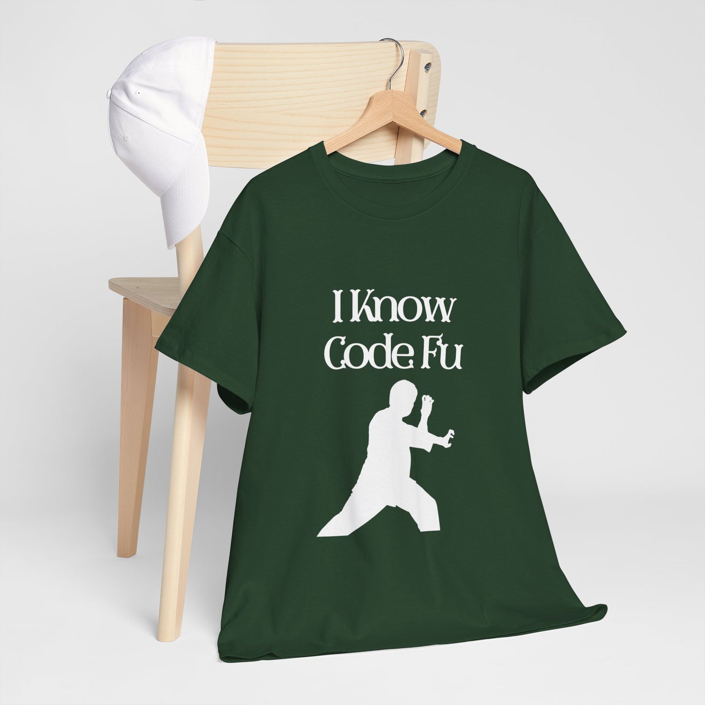 I Know Code Fu Cotton Tee
