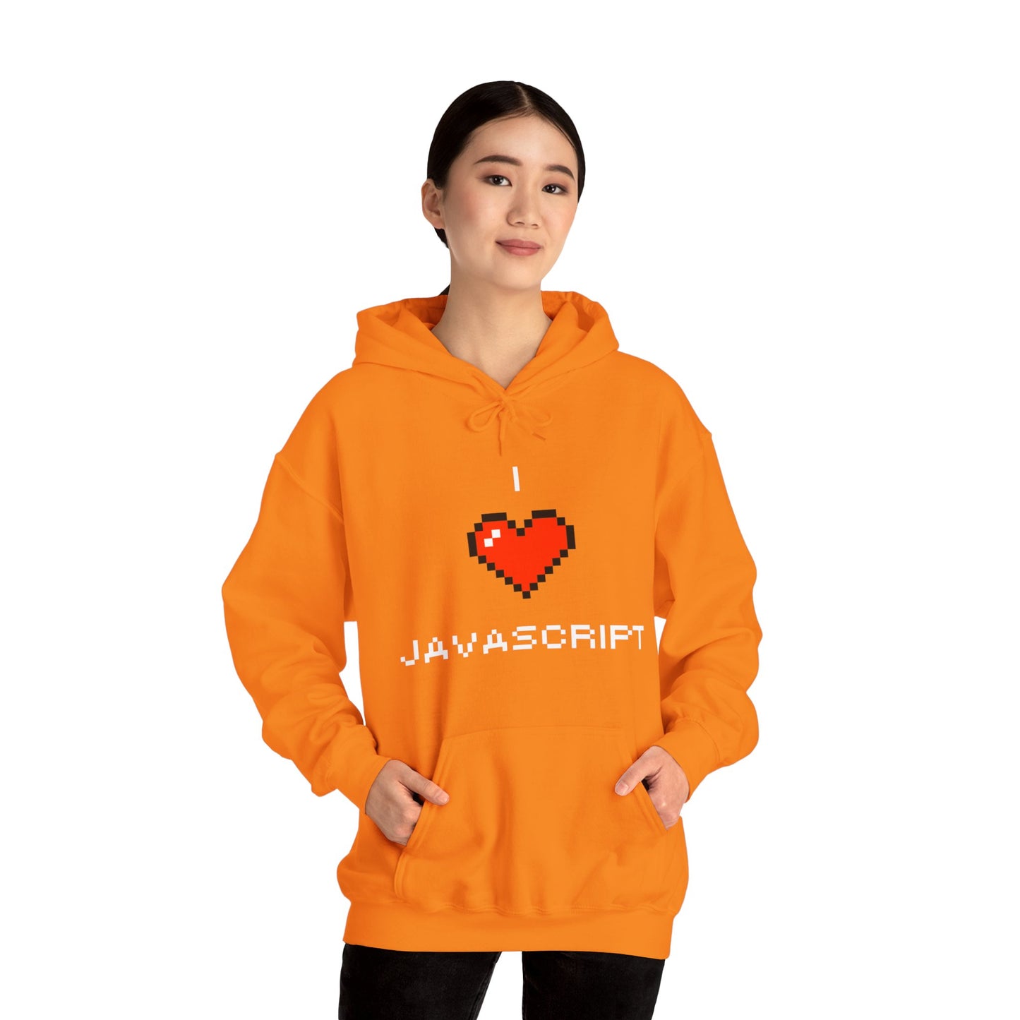 I Heart JavaScript Unisex Hoodie