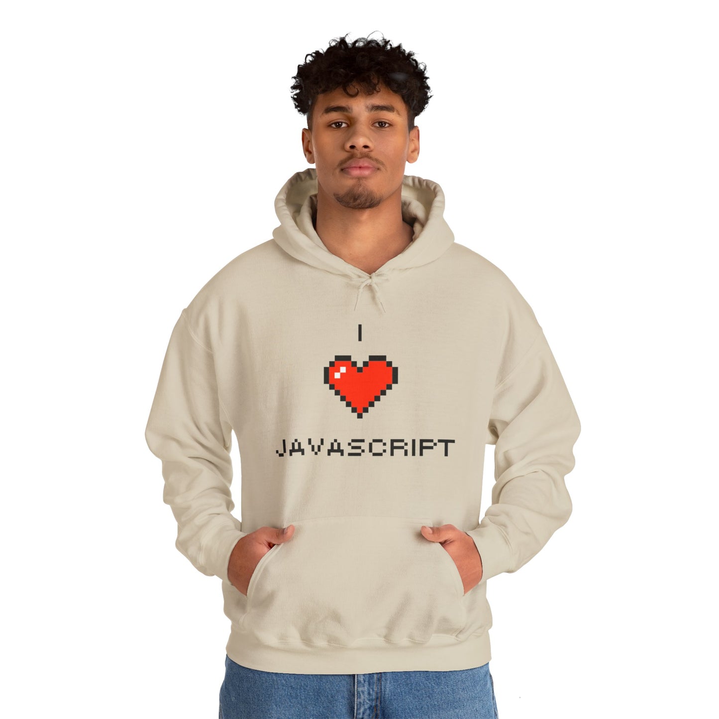 I Heart JavaScript Unisex Hoodie