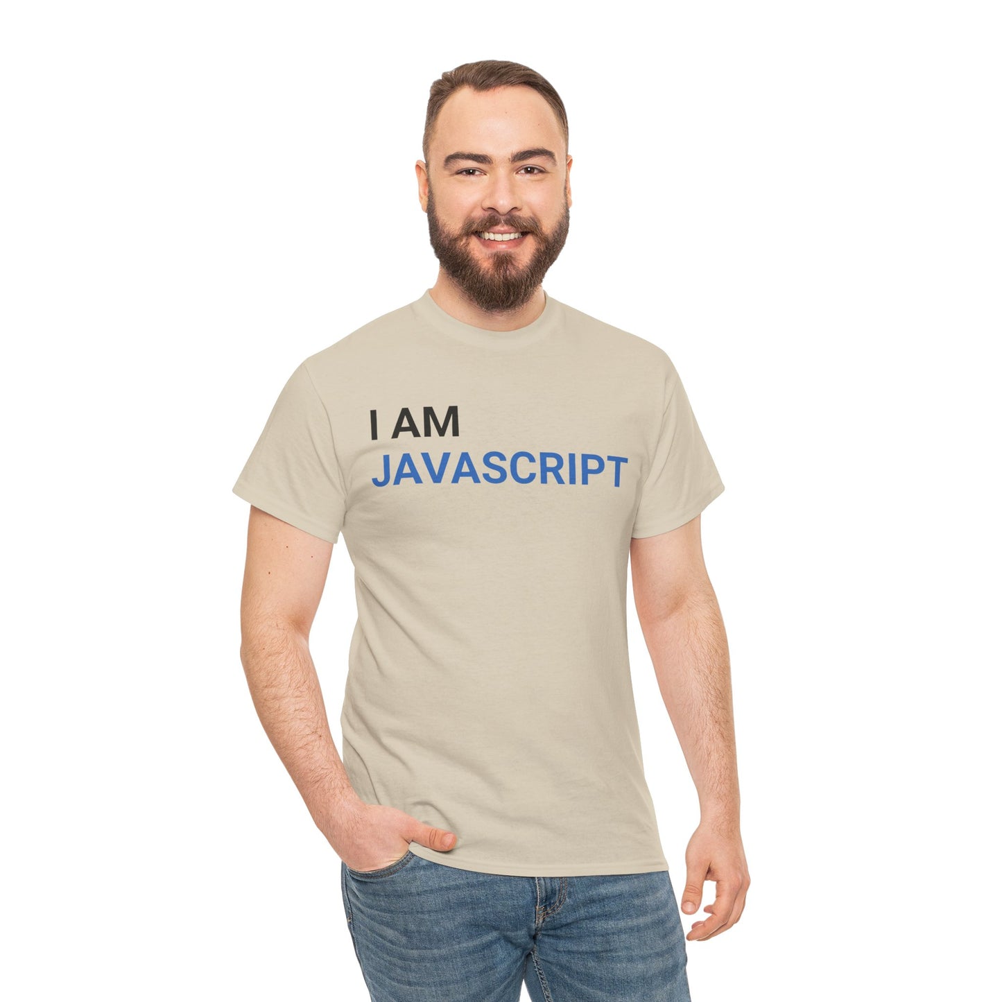 I am JavaScript Cotton Tee