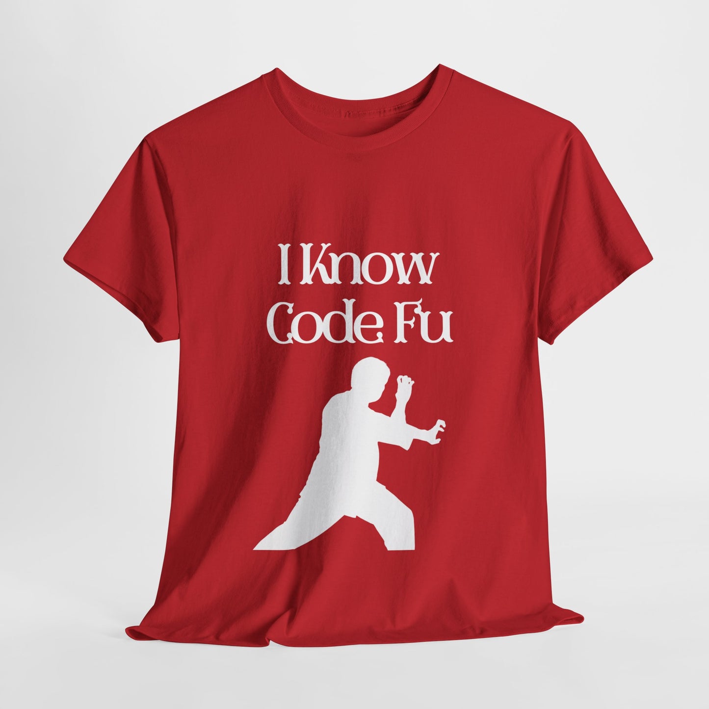 I Know Code Fu Cotton Tee
