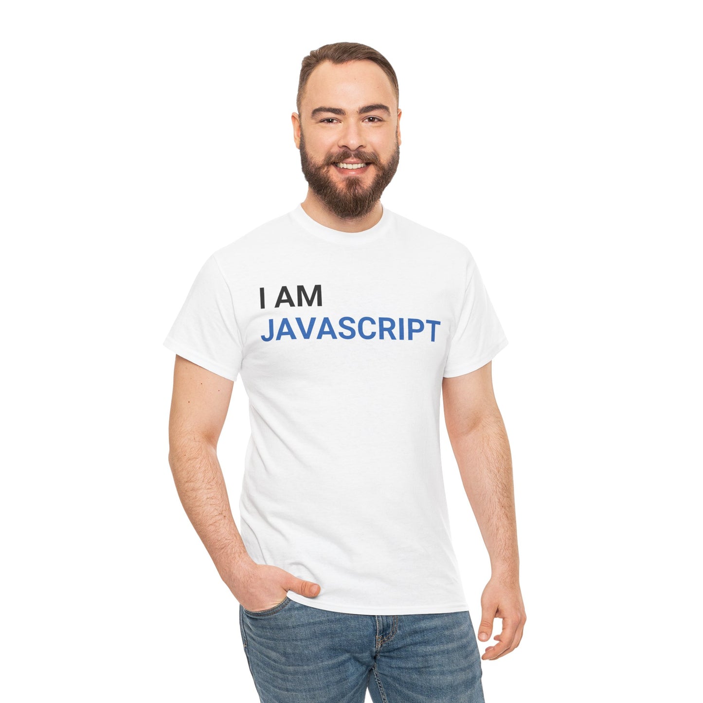 I am JavaScript Cotton Tee