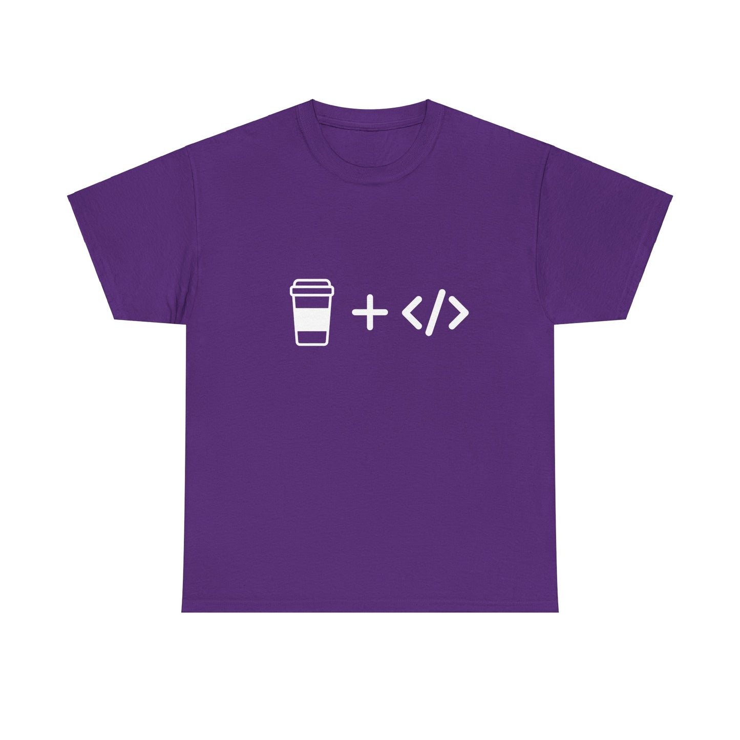 Coffee and Code Cotton Tee
